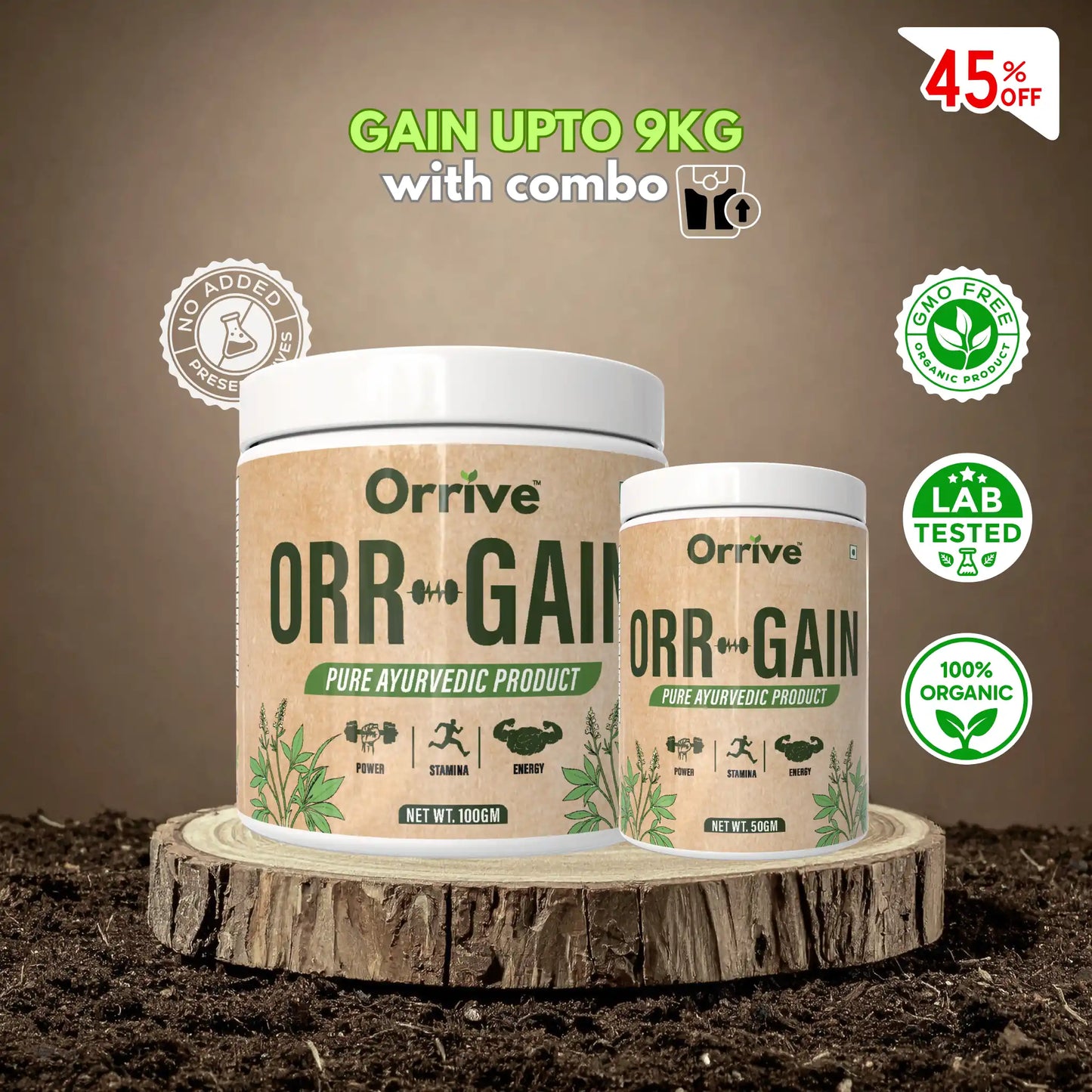 ORR-GAIN 100gm+50gm | MEN